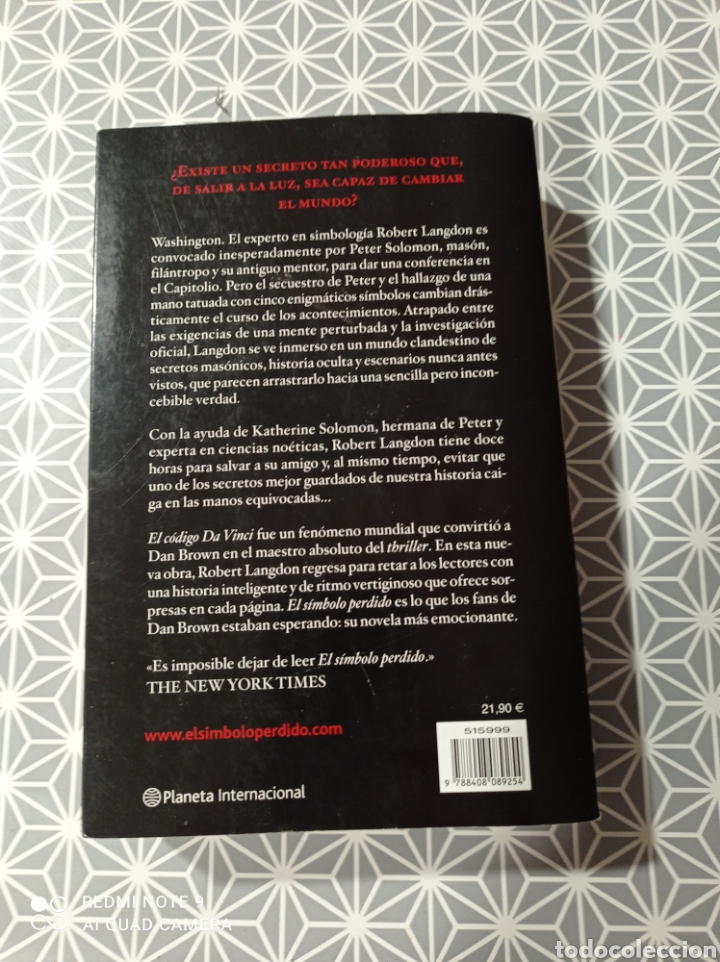 Libros: El s&iacute;mbolo perdido - Foto 2