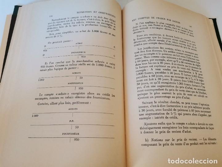 Libros: REPRESSION ET CONTSBILITE RENE LE POITTEVIN 1954 EN FRANC&Eacute;S - Foto 10