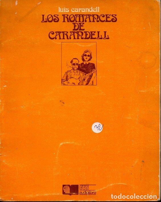 Libros: LOS ROMANCES DE CARANDELL. - CARANDELL, Luis. - Foto 1