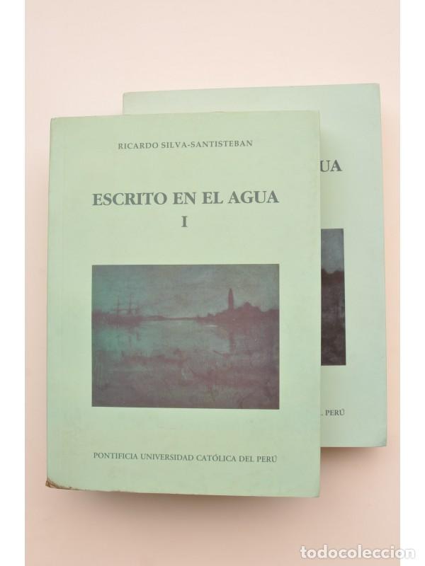 Libros: Escrito en el agua - SILVA-SANTISTEBAN, Ricardo - Foto 1