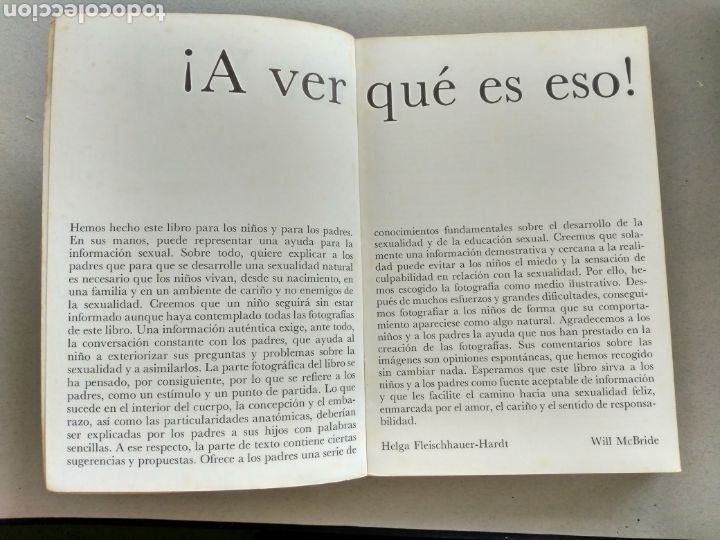 Libros: &iexcl;A VER! WILL McBRIDE Y HELGA FLEISCHHAUER-HARDT. 1979 - Foto 2