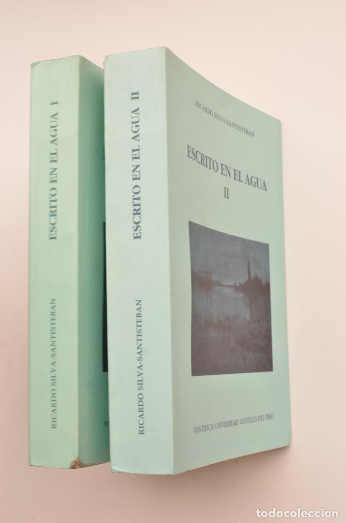 Libros: Escrito en el agua - SILVA-SANTISTEBAN, Ricardo - Foto 2