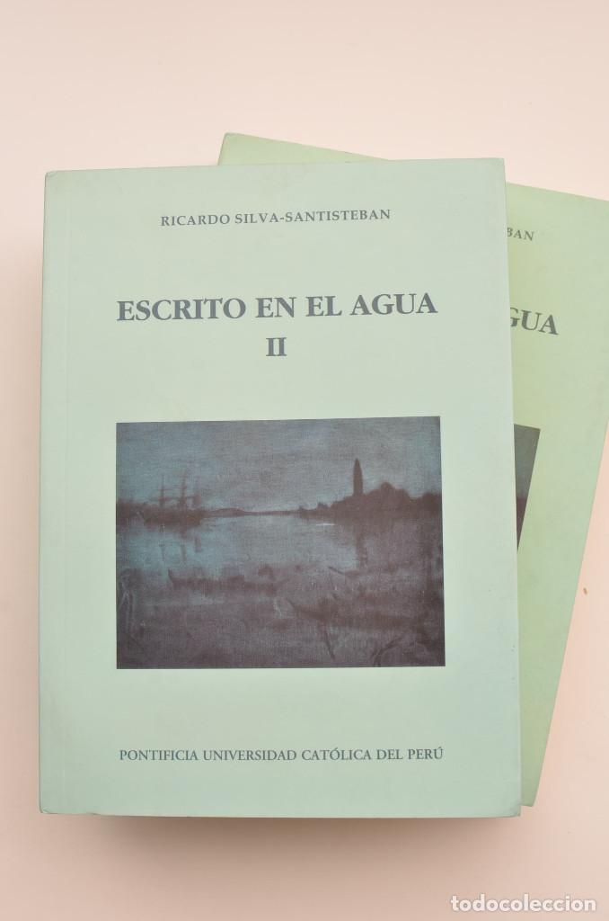 Libros: Escrito en el agua - SILVA-SANTISTEBAN, Ricardo - Foto 7