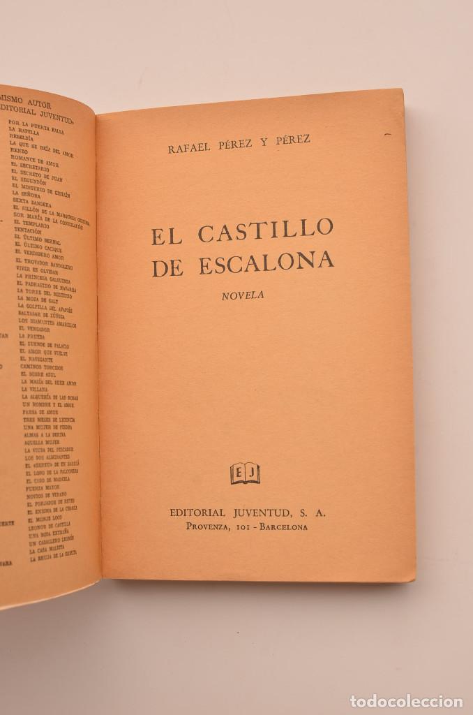 Libros: El castillo de Escalona - P&Eacute;REZ Y P&Eacute;REZ, Rafael - Foto 2