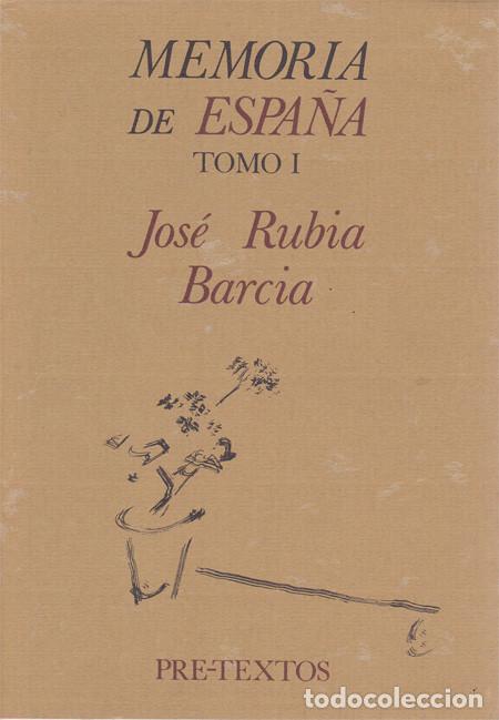 Libros: MEMORIA DE ESPA&Ntilde;A. 2VOL. RUBIA BARCIA,Jose - Foto 1