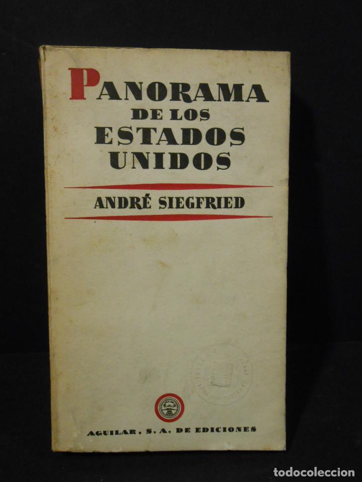 Libros: SIEGFRIED, Andr&eacute;.- - Panorama de los Estados Unidos. - Foto 1
