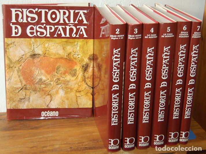 Libros: HISTORIA DE ESPA&Ntilde;A. Gran (7 Vol.) - VV.AA - Foto 2