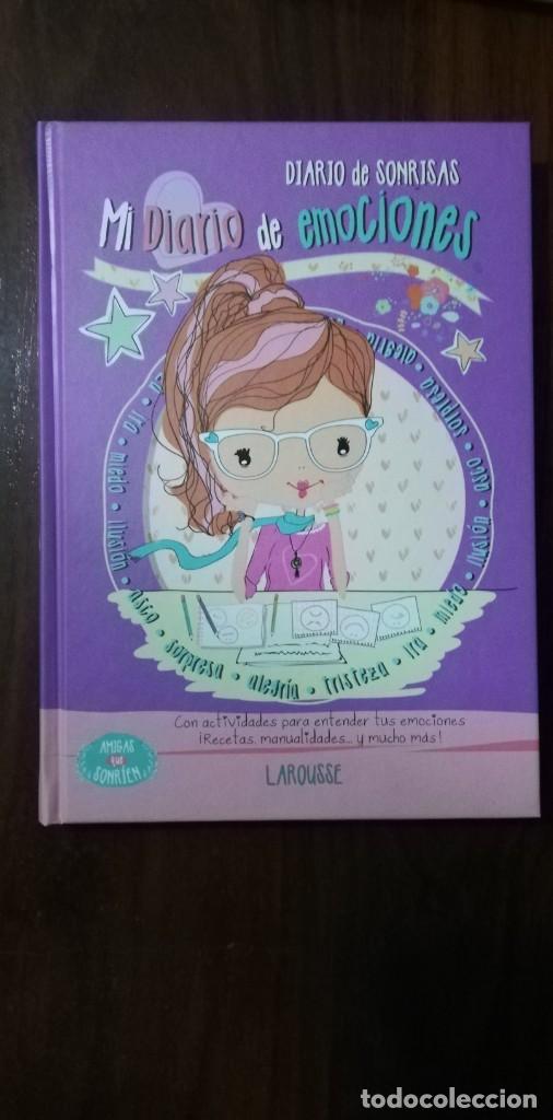 Libros: Amigas que sonr&iacute;en. Mi diario de emociones (Larousse). - Foto 1