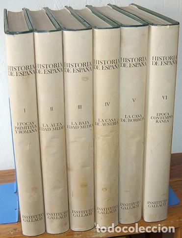Libros: HISTORIA DE ESPA&Ntilde;A. Gran (6 Vol.) - VV.AA - Foto 1