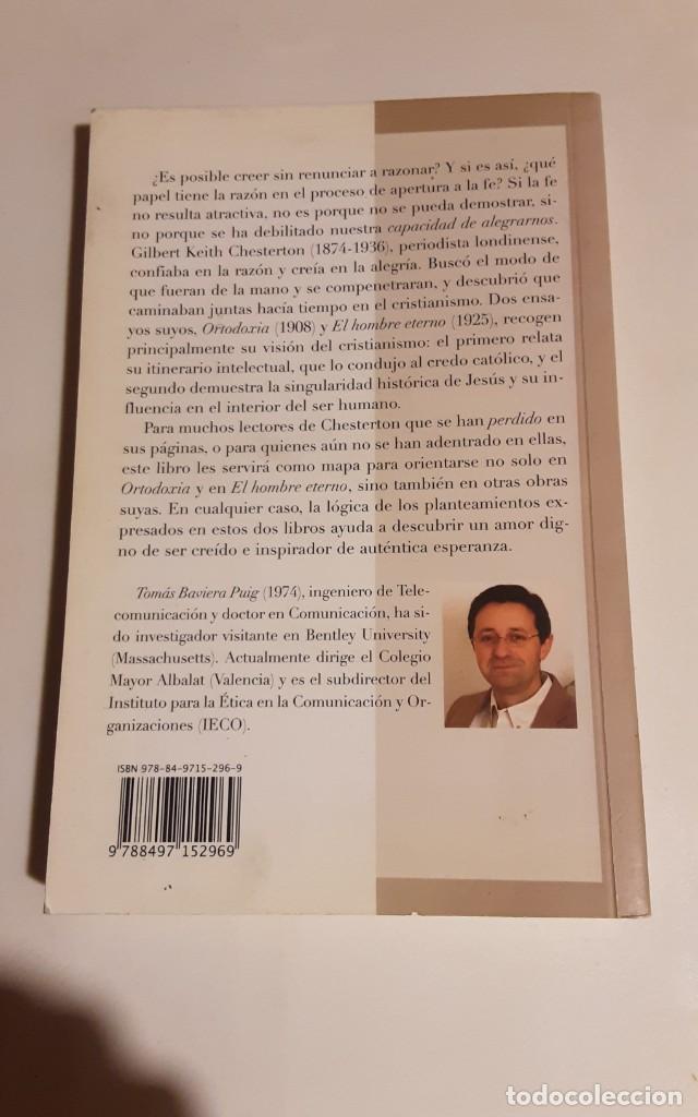 Libros: Pensar con CHESTERTON FE RAZON Y ALEGRIA - BAVIERA PUIG - Foto 3