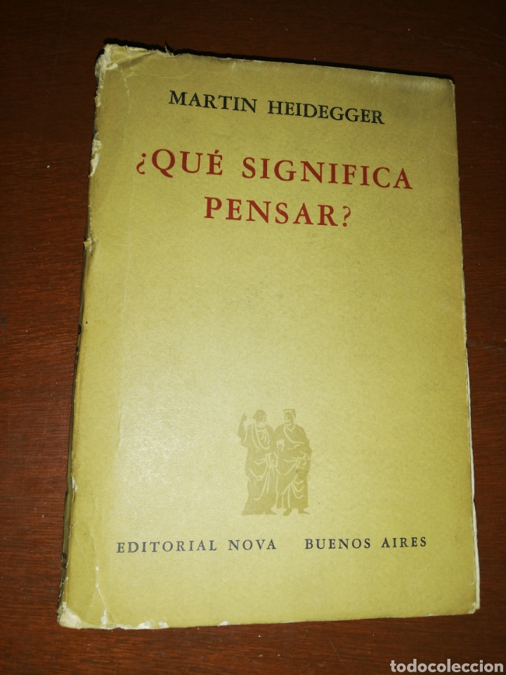 Libros: Que significa pensar? Mart&iacute;n Heidegger, editorial nova - Foto 1