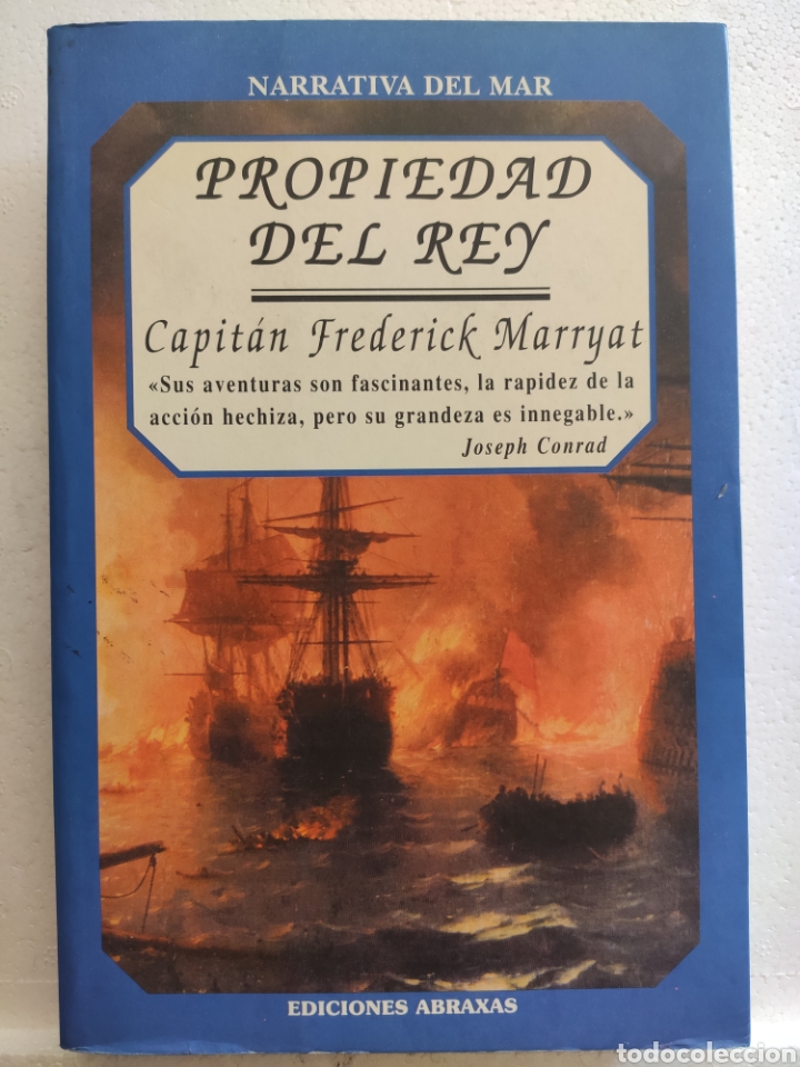Libros: Propiedad del Rey. Frederick Marryat. Narrativa del mar - Foto 1