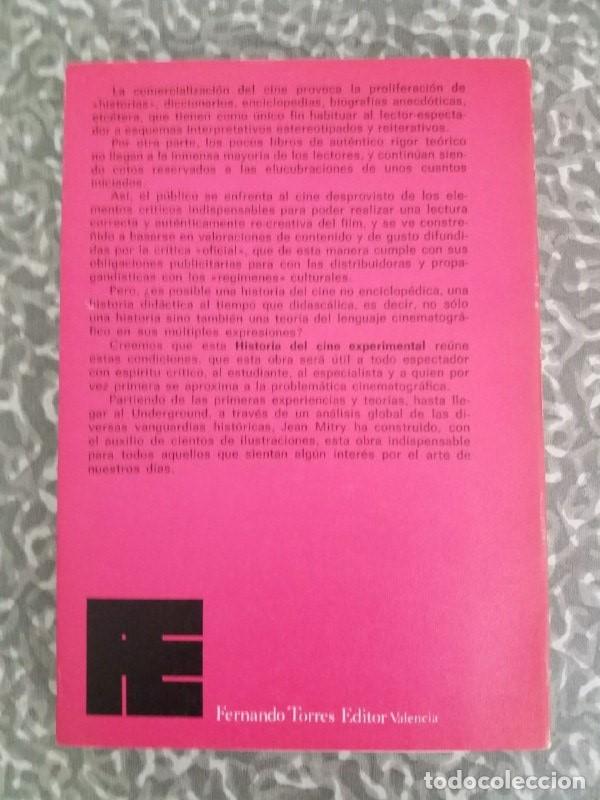 Libros: Historia del cine experimental. - MITRY, Jean: - Foto 3