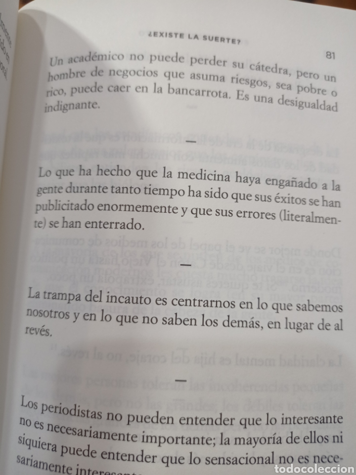 Libros: El lecho de procusto. Aforismos filos&oacute;ficos y pr&aacute;cticos. nassim nicolas taleb - Foto 6