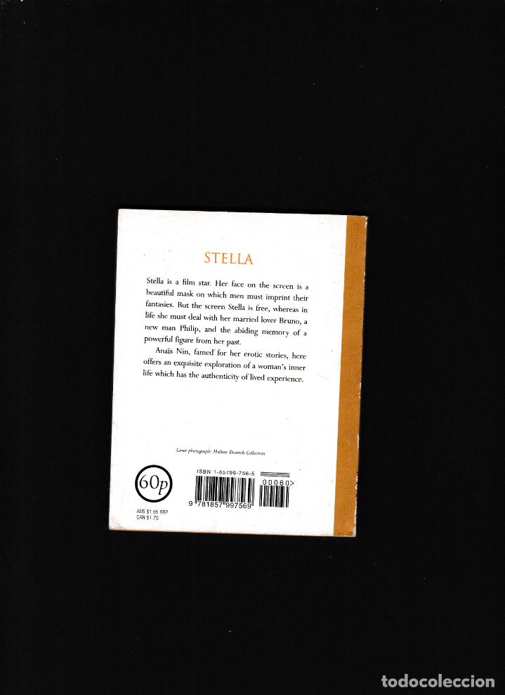 Libros: ANA&Iuml;S NIN - STELLA - A PHOENIX PAPERBACK 1991 / INGLES - Foto 2