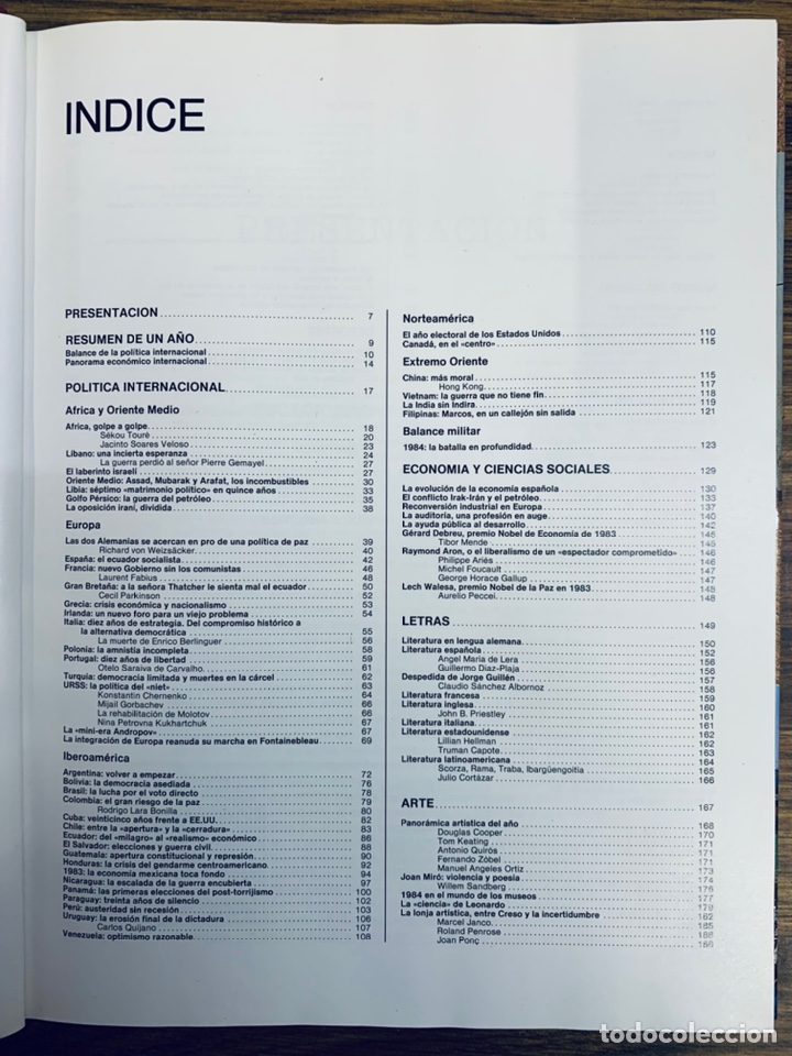 Libros: Libro del a&ntilde;o 1984 Salvat - Foto 3