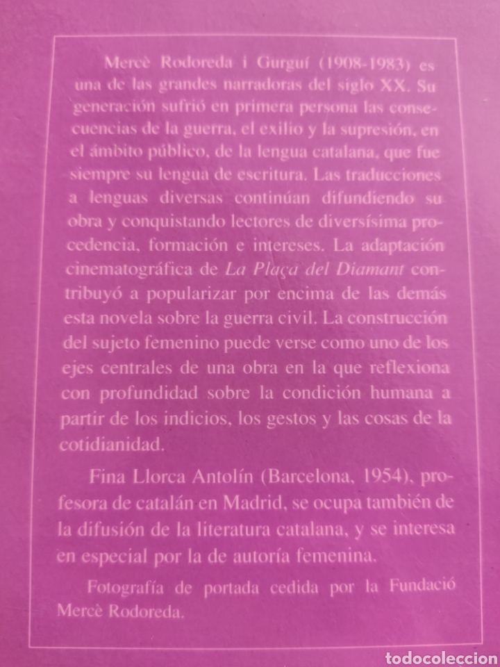 Libros: Merc&eacute; Rodoreda. Fina Llorca Antol&iacute;n - Foto 2