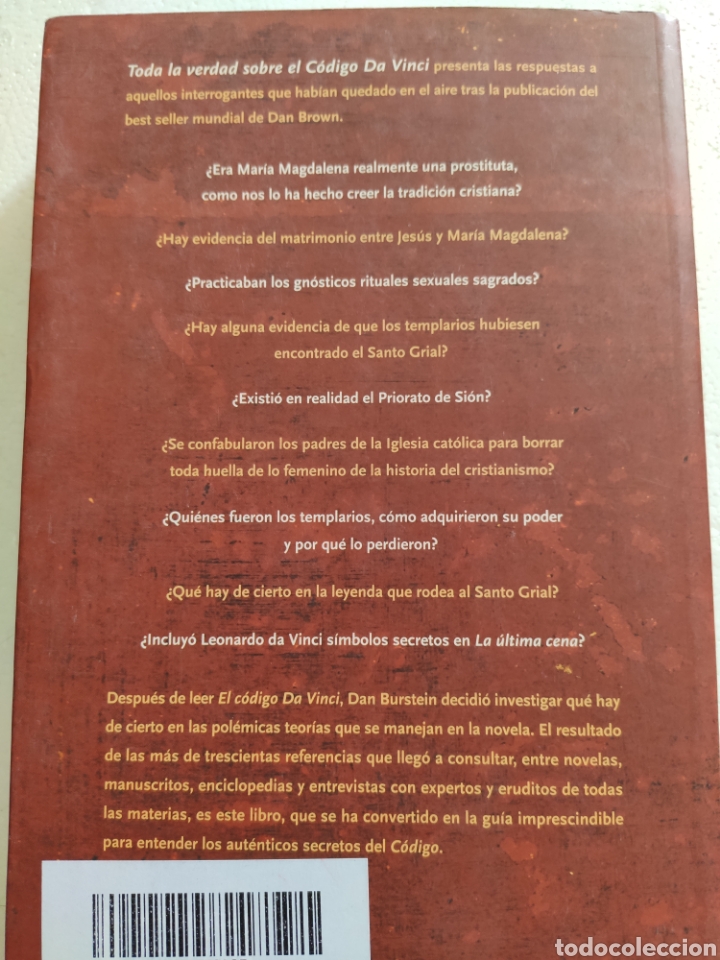 Libros: Toda la verdad sobre el C&oacute;digo Da Vinci. Dan Burstein - Foto 2
