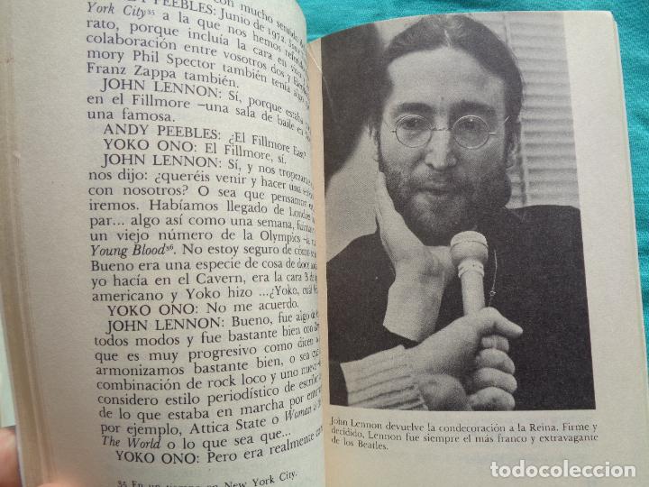 Libros: JOHN LENNON, LA &Uacute;LTIMA CONVERSACI&Oacute;N. ANDY PEEBLES. 1981 - Foto 4
