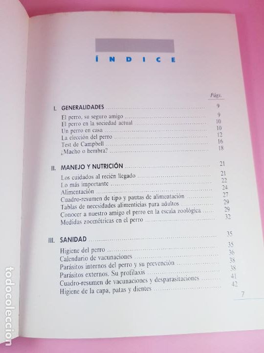 Libros: LIBRO-CONSEJOS &Uacute;TILES SOBRE EL CUIDADO Y MANEJO DEL PERRO-MAPFRE AGRPECUARIA- - Foto 7