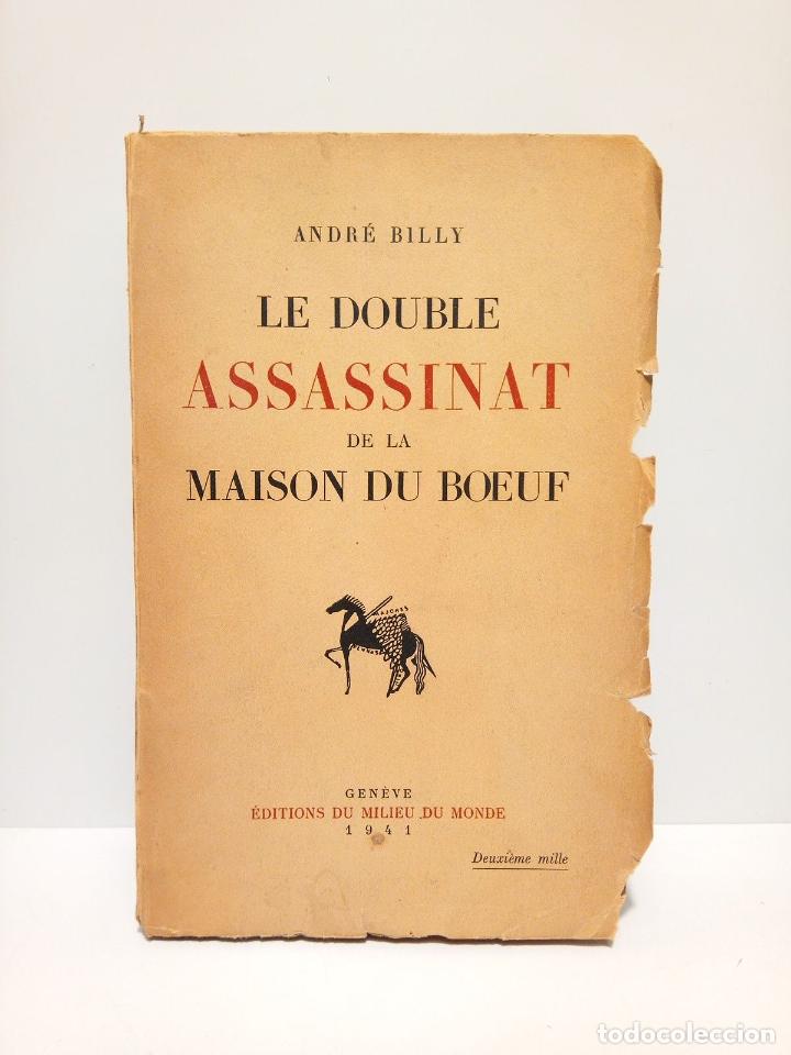 Libros: BILLY, Andr&eacute; - Le double assassinat de la Maison du Boeuf - Foto 1