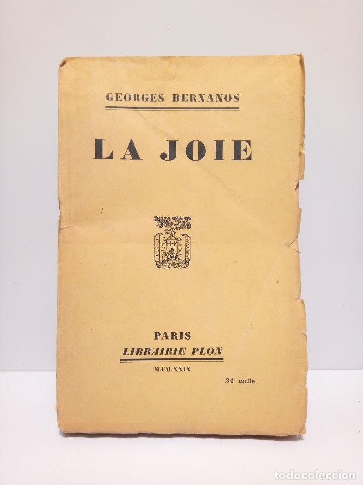 Libros: BERNANOS, Georges - La joie - Foto 1