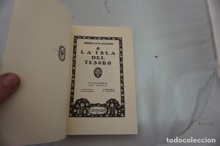 Libros: 18B- ROBERTO LUIS STEVENSON - LA ISLA DEL TESORO / ESPASA CALPE - Foto 3