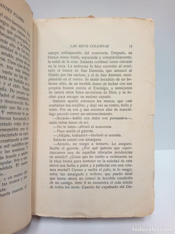 Libros: FERNANDEZ FLOREZ, Wenceslao - Las siete columnas. (Novela) - Foto 4