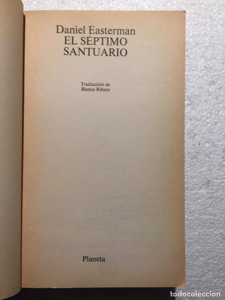 Libros: El s&eacute;ptimo santuario - Daniel Easterman - Foto 4