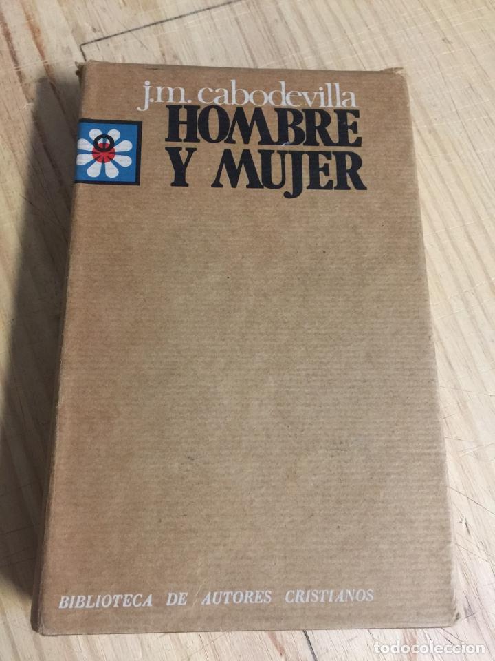 Libros: Hombre y mujer - J. M. Cabodevilla - Foto 1