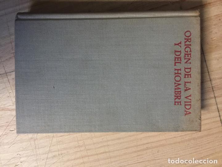 Libros: Origen de la vida y del hombre - Foto 1