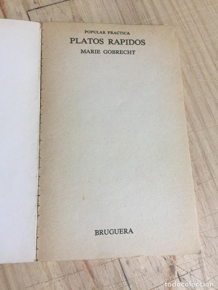 Libros: Platos rapidos - Marie Gobrecht - Foto 3