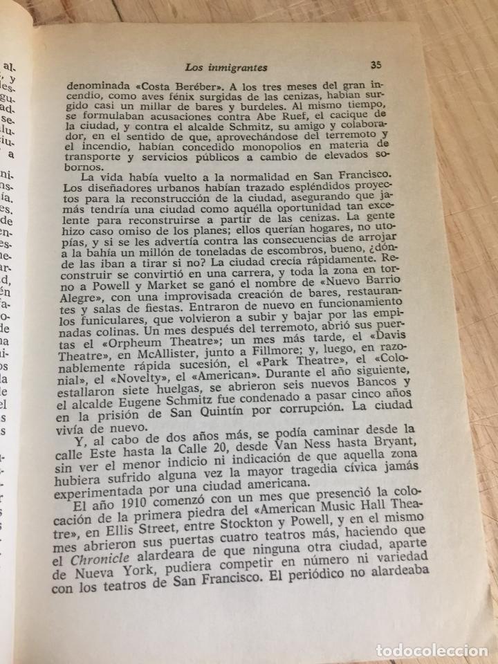 Libros: Los inmigrantes - Howard Fast - Foto 4