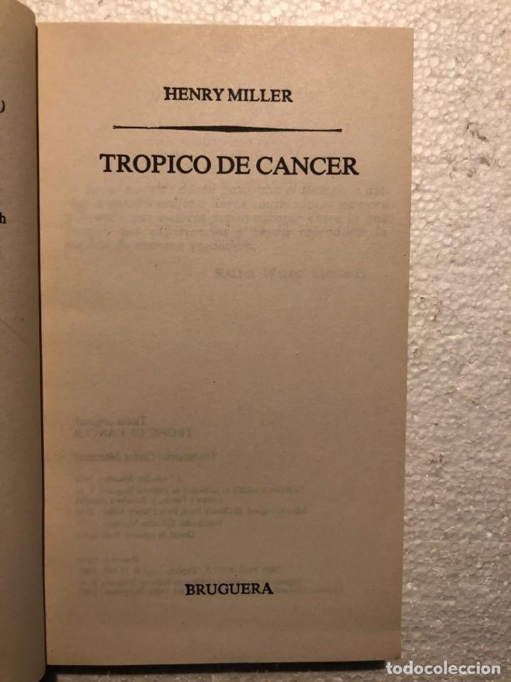 Libros: Tr&oacute;pico de c&aacute;ncer - Henry Miller - Foto 2