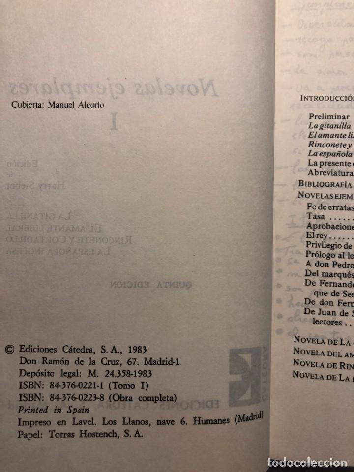 Libros: Novelas ejemplares I - Miguel de Cervantes - Foto 3