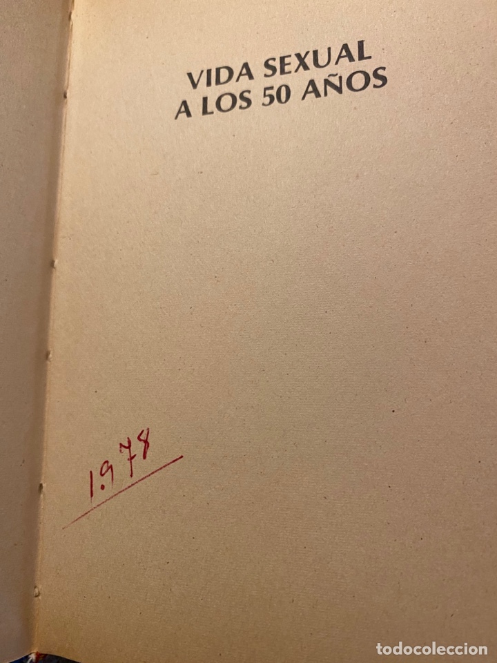 Libros: Vida sexual a los 50 a&ntilde;os . Edici&oacute;n 1977 - Foto 4