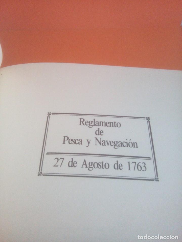 Libros: Reglamento de Pesca y Navegaci&oacute;n - Facsimil 1763 - - Foto 5