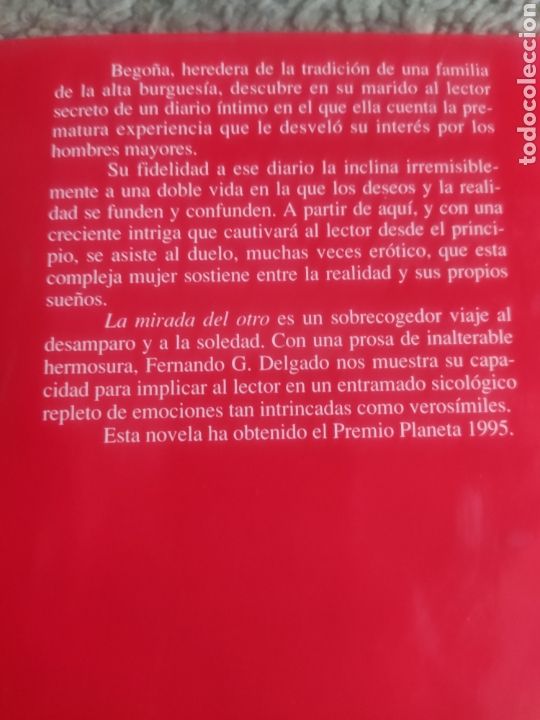 Libros: La Mirada del Otro. Fernando G. Delgado - Foto 2