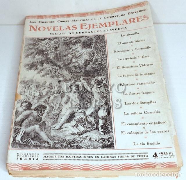 Libros: CERVANTES SAAVEDRA, Miguel. Novelas ejemplares - Foto 1