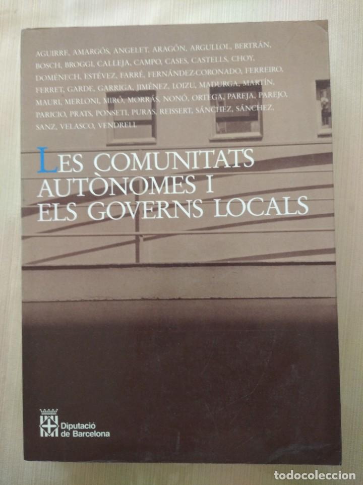 Libros: Comunitats aut&ograve;nomes i governs locals - Aguirre, Conxa