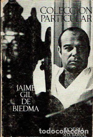 Libros: Colecci&oacute;n particular (1955 - 1967). - Jaime Gil de Biedma. - Foto 1