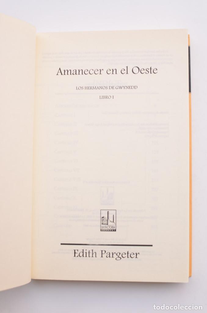 Libros: Amanecer en el oeste - PARGETER, Edith (Ellis Peters) - Foto 2