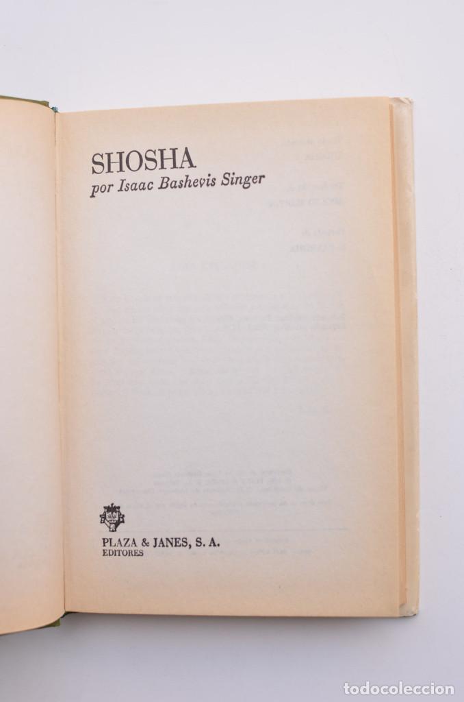 Libros: Shosha - SINGER, ISaac Bashevis - Foto 3