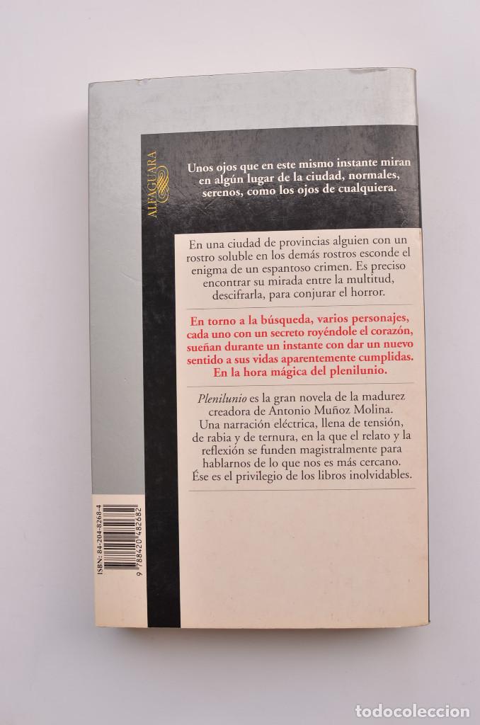 Libros: Plenilunio - MU&Ntilde;OZ MOLINA, Antonio - Foto 3