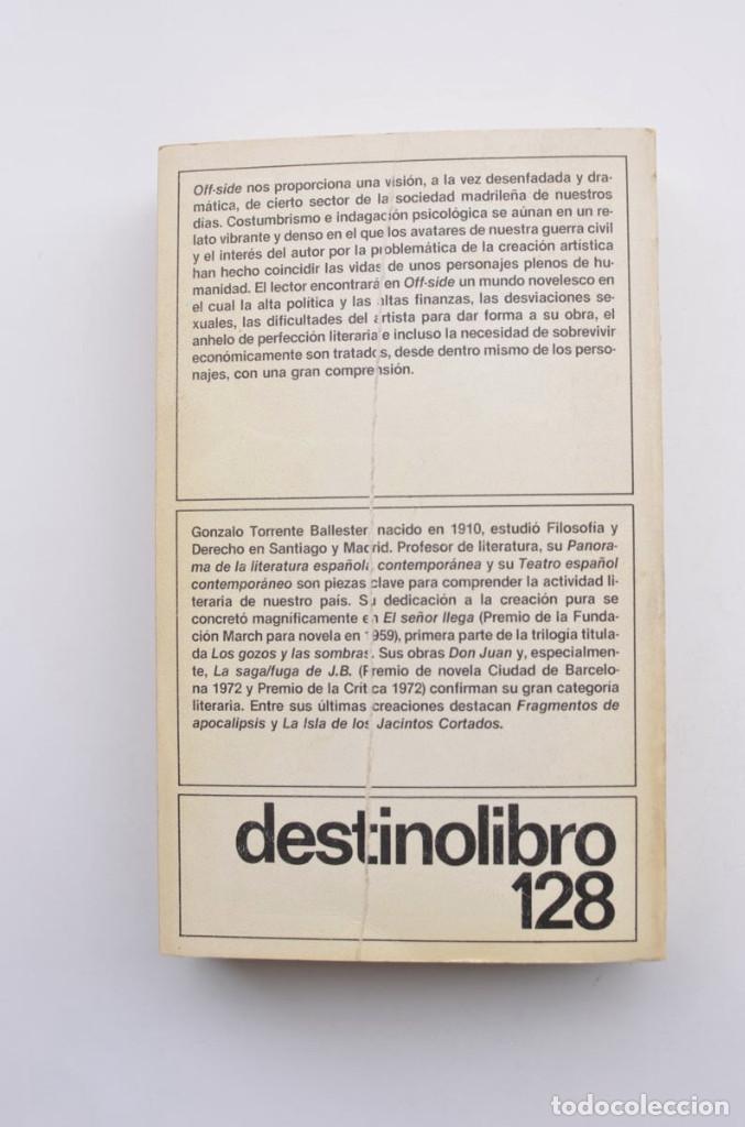 Libros: Off - Side - TORRENTE BALLESTER, Gonzalo - Foto 3