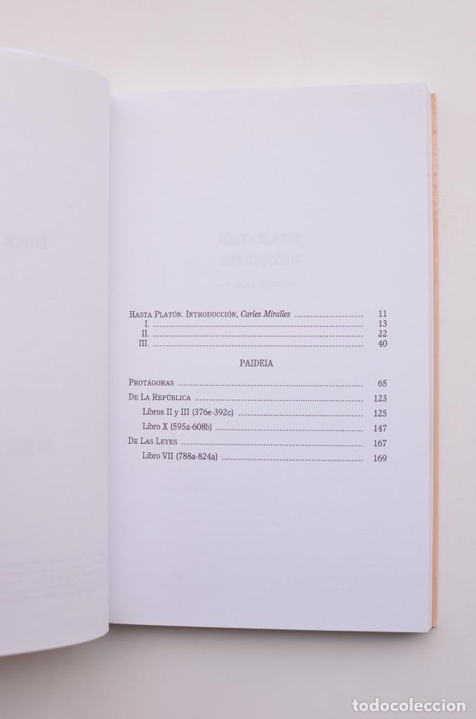 Libros: Paideia: Prot&aacute;goras, De la Rep&uacute;blia y De las leyes - PLAT&Oacute;N - Foto 3