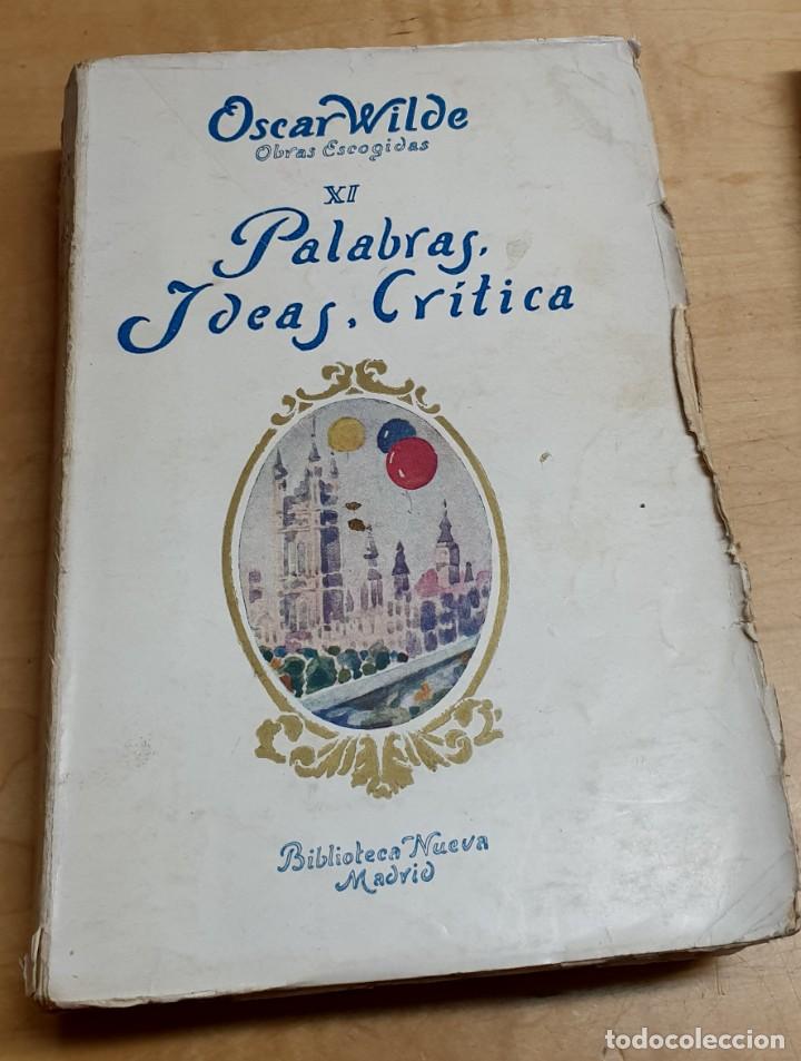 Libros: Palabras, ideas, cr&iacute;tica - WILDE, OSCAR - Foto 1