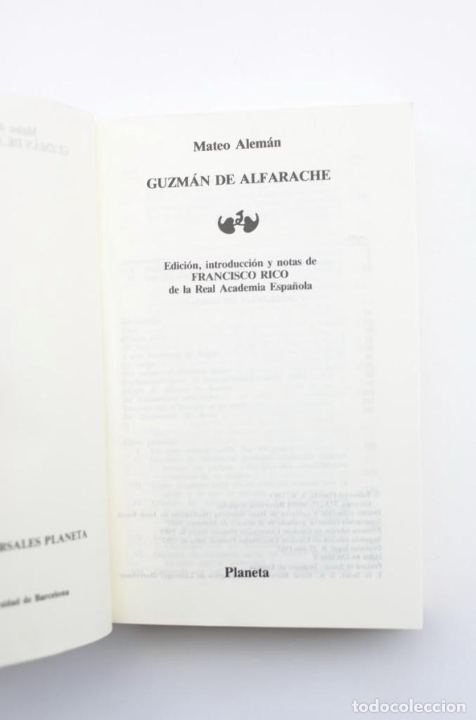 Libros: Guzm&aacute;n de Alfarache - ALEM&Aacute;N, Mateo - Foto 2