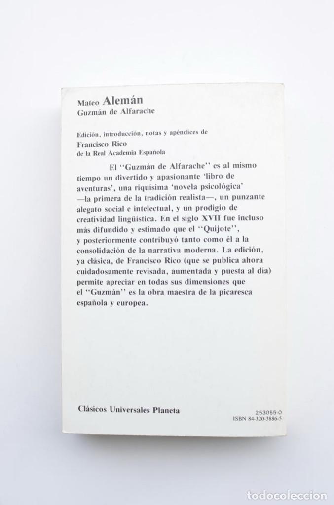 Libros: Guzm&aacute;n de Alfarache - ALEM&Aacute;N, Mateo - Foto 3