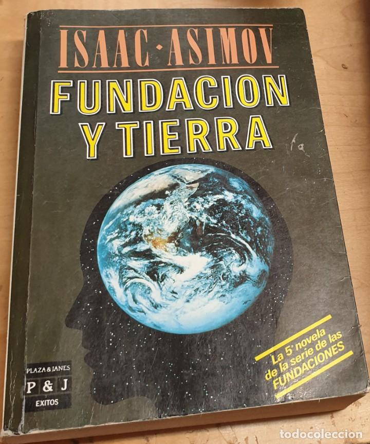 Libros: Fundaci&oacute;n y Tierra - ASIMOV, ISAAC - Foto 1